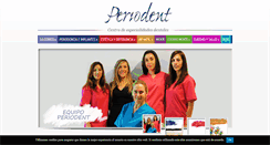 Desktop Screenshot of clinicaperiodent.com